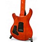 Used PRS SE Custom 24 zebra wood Solid Body Electric Guitar