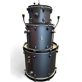 Used SJC Drums 3 Piece PATHFINDER Flat Black Drum Kit