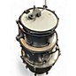 Used SJC Drums 3 Piece PATHFINDER Flat Black Drum Kit