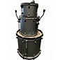 Used SJC Drums 3 Piece PATHFINDER Flat Black Drum Kit
