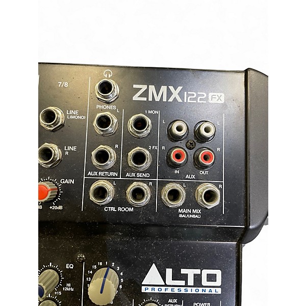 Used Alto ZMX122FX 8-Channel Unpowered Mixer