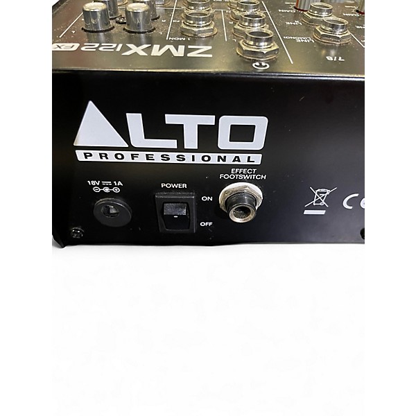 Used Alto ZMX122FX 8-Channel Unpowered Mixer