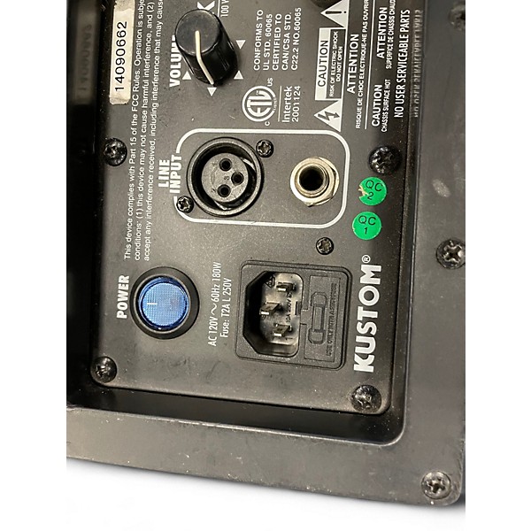 Used Kustom PA KPM210 Powered Monitor