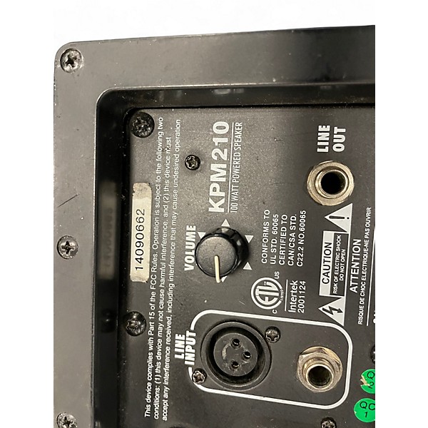 Used Kustom PA KPM210 Powered Monitor