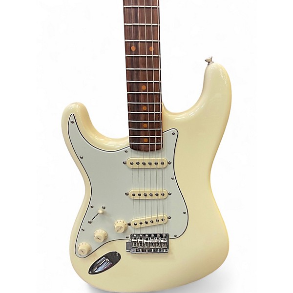 Used Fender American Vintage II 1961 Stratocaster Left-Hand Olympic White Solid Body Electric Guitar