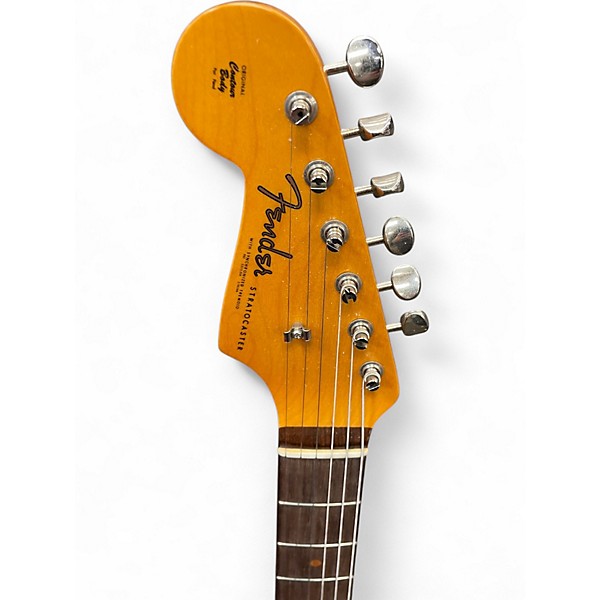 Used Fender American Vintage II 1961 Stratocaster Left-Hand Olympic White Solid Body Electric Guitar