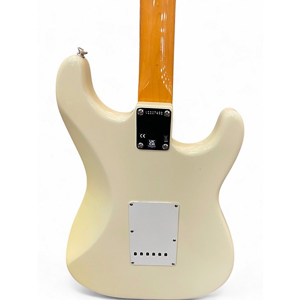 Used Fender American Vintage II 1961 Stratocaster Left-Hand Olympic White Solid Body Electric Guitar
