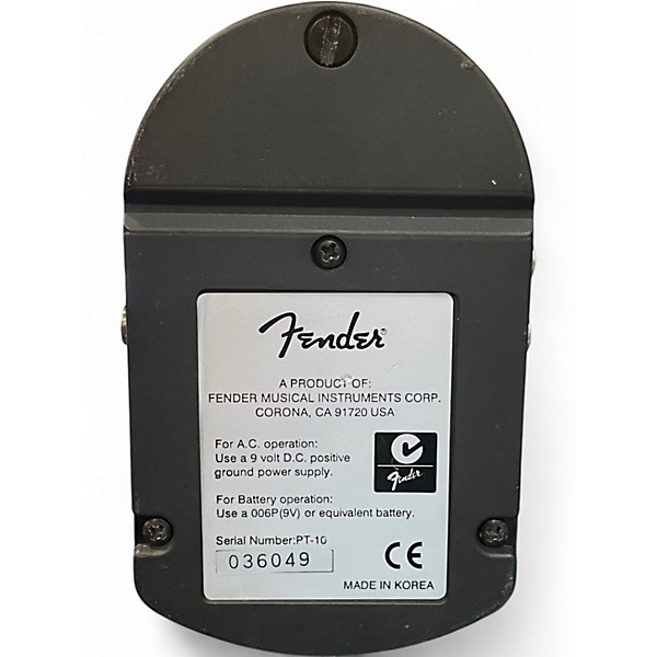 Used Fender PT-10 Tuner Pedal