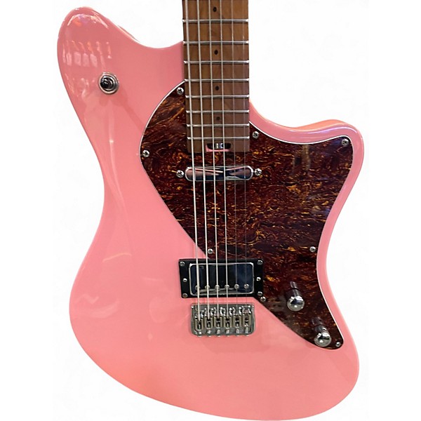 Used Balaguer ESPADA STANDARD GLOSS PASTEL PINK Solid Body Electric Guitar