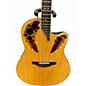 Used Ovation 6778LX Natural Acoustic Electric Guitar