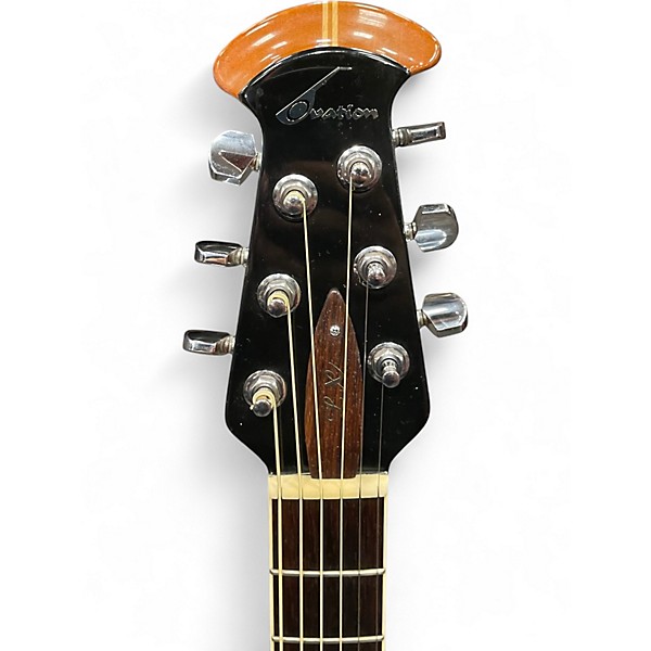 Used Ovation 6778LX Natural Acoustic Electric Guitar