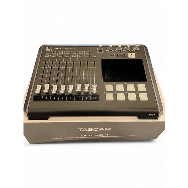 Used TASCAM Mixcast4 Audio Interface