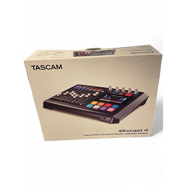 Used TASCAM Mixcast4 Audio Interface