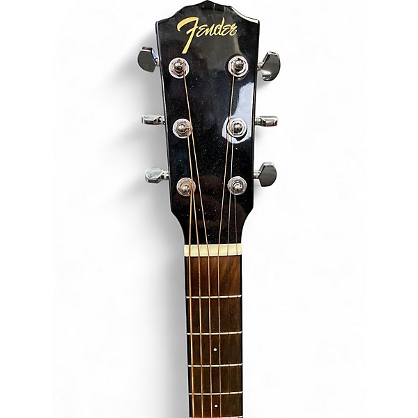 Used Fender FA 115 Black Acoustic Guitar