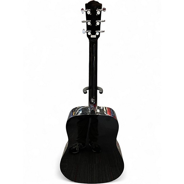 Used Fender FA 115 Black Acoustic Guitar