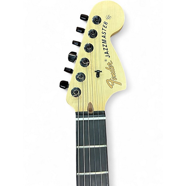 Used Fender Jim Root Signature Jazzmaster Black Solid Body Electric Guitar