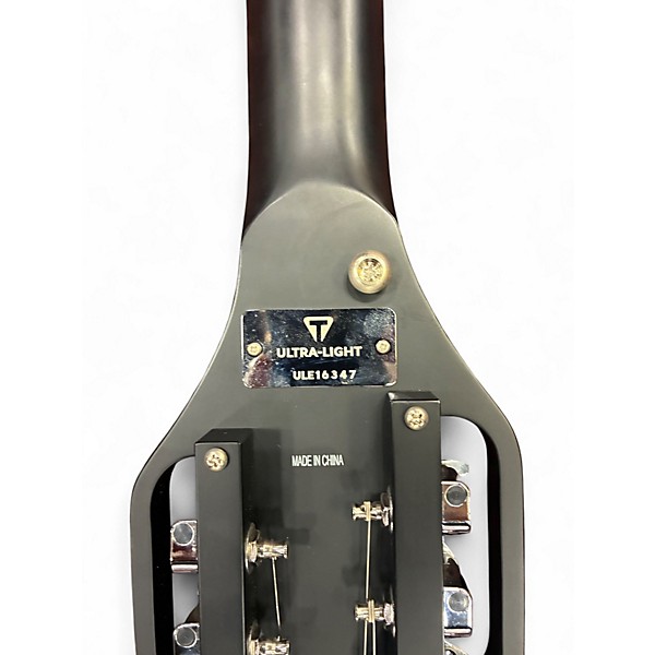 Used Traveler Guitar Ultra Light Black Acoustic Guitar