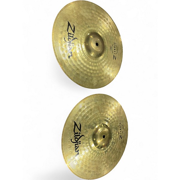 Used Zildjian 14in Planet Z Hi Hat Pair Cymbal