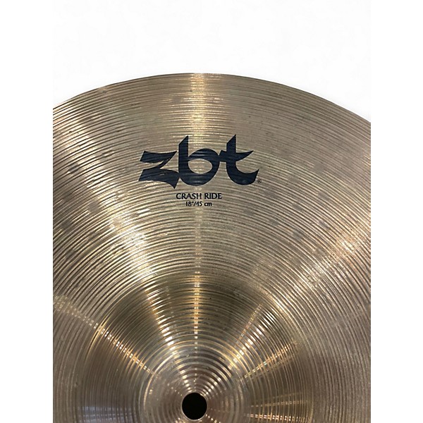 Used Zildjian 18in ZBT Crash Ride Cymbal