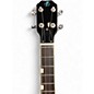 Used Flight Vanguard Solid Body Electric Ukulele Transparent Black Ukulele