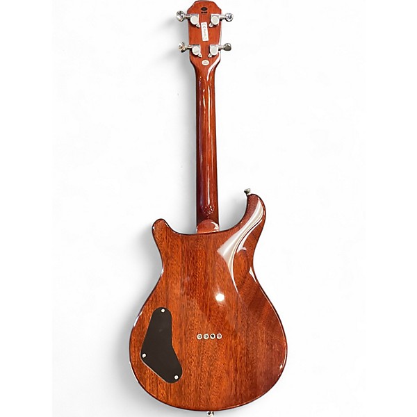 Used Flight Vanguard Solid Body Electric Ukulele Transparent Black Ukulele