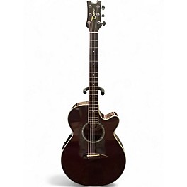 Used Dean PE Acoustic Electric Purple Acoustic Electric Guitar