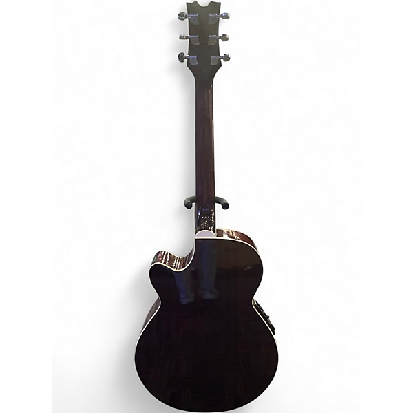 Used Dean PE Acoustic Electric Purple Acoustic Electric Guitar