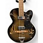 Used Ibanez AFB200 Trans Gray Electric Bass Guitar