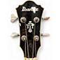Used Ibanez AFB200 Trans Gray Electric Bass Guitar