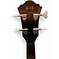 Used Ibanez AFB200 Trans Gray Electric Bass Guitar
