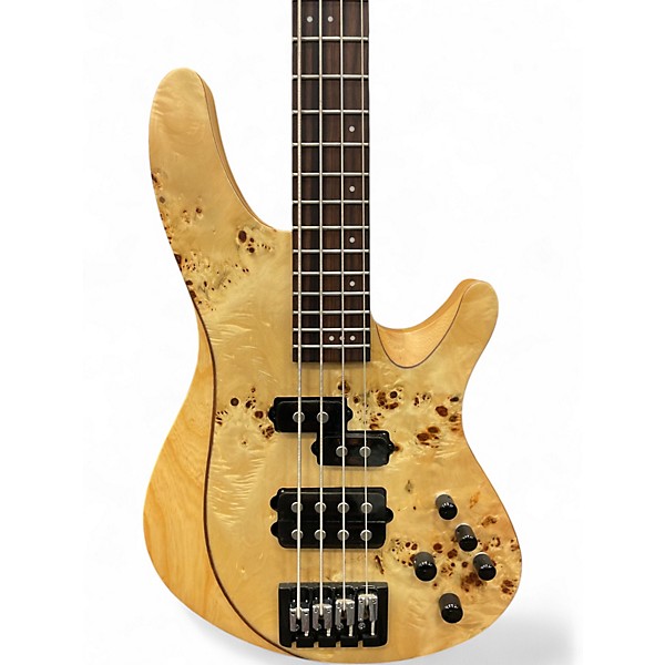 Used Schecter Guitar Research REAPER-4 Natural Electric Bass Guitar