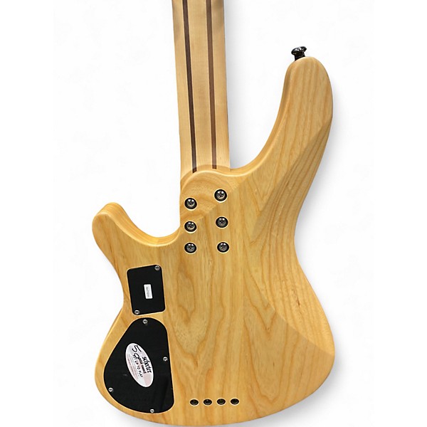 Used Schecter Guitar Research REAPER-4 Natural Electric Bass Guitar