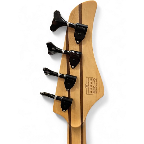Used Schecter Guitar Research REAPER-4 Natural Electric Bass Guitar