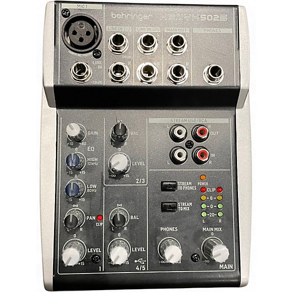 Used Behringer Xenyx 502S Unpowered Mixer