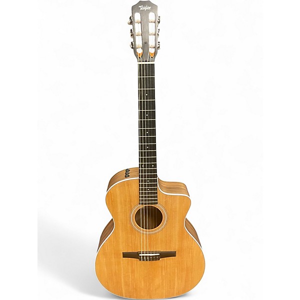 Used Taylor 214CEN Natural Classical Acoustic Electric Guitar