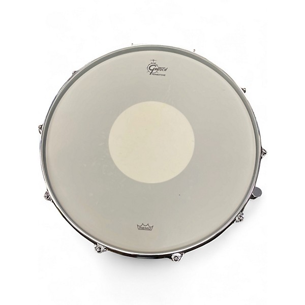 Used Gretsch Drums 6.5X14 G4164SA USA SOLID ALUMINUM Natural Drum