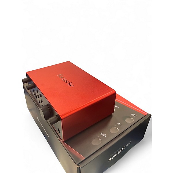 Used Focusrite Scarlett 4i4 4th Gen Audio Interface