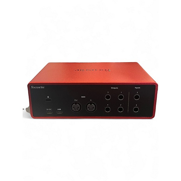 Used Focusrite Scarlett 4i4 4th Gen Audio Interface