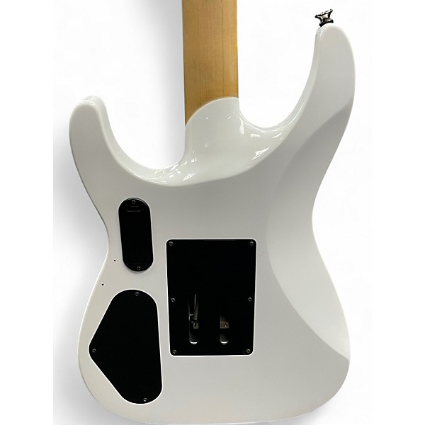 Used Charvel Desolation DX-1 FR Soloist White Solid Body Electric Guitar