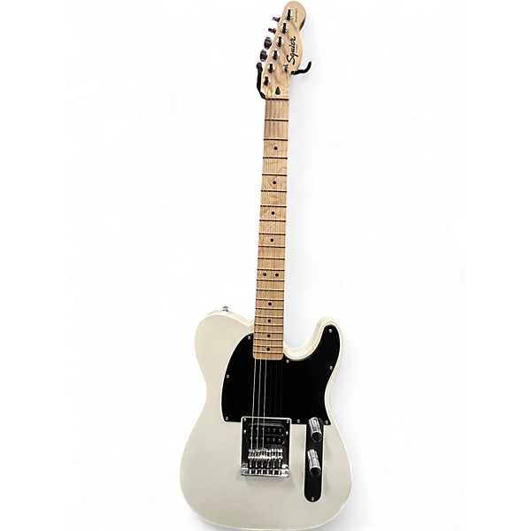 Used Squier ESQUIRE White Solid Body Electric Guitar