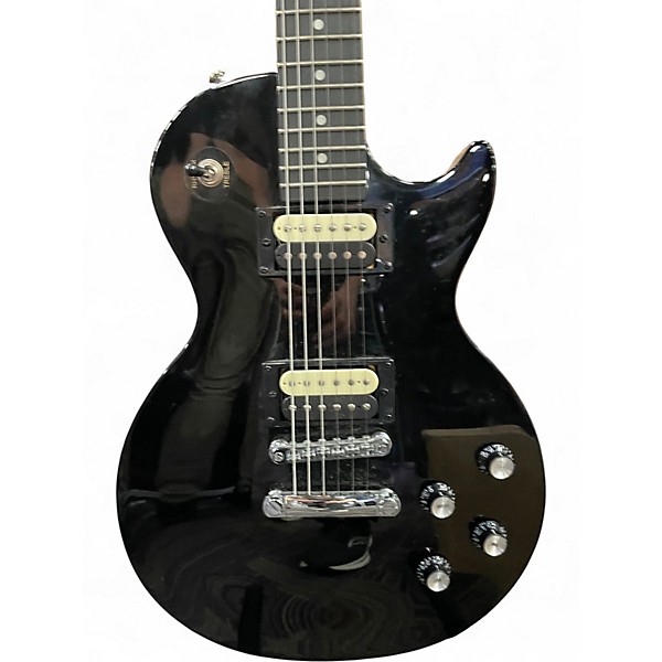 Used Epiphone LES PAUL STUDIO LT BLACK Solid Body Electric Guitar