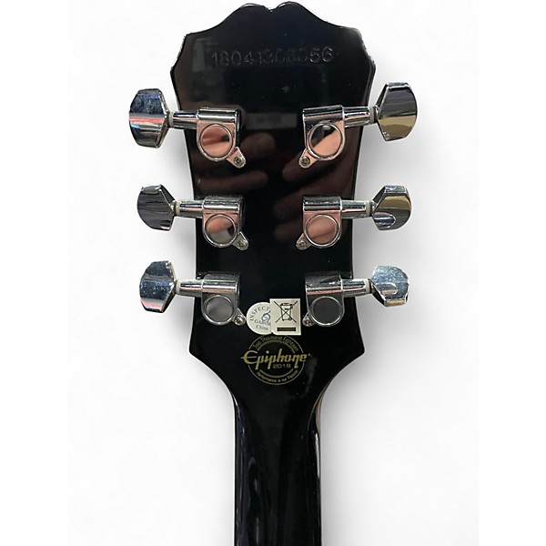 Used Epiphone LES PAUL STUDIO LT BLACK Solid Body Electric Guitar