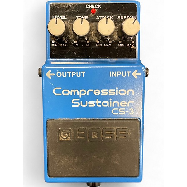 Used BOSS CS3 Compressor Sustainer Effect Pedal