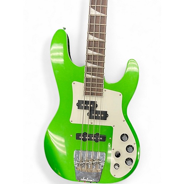 Used Jackson CBXNT DX IV Absynthe Frost Electric Bass Guitar