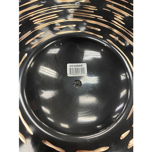 Used MEINL 22in CLASSIC CUSTOM DARK RIDE Cymbal