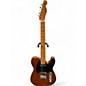 Used Squier 4oth Anniversary Telecaster Satin Mocha Solid Body Electric Guitar thumbnail