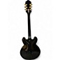 Used Epiphone Sheraton II Black Hollow Body Electric Guitar