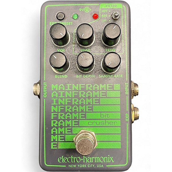 Used Electro-Harmonix MAINFRAME Effect Pedal