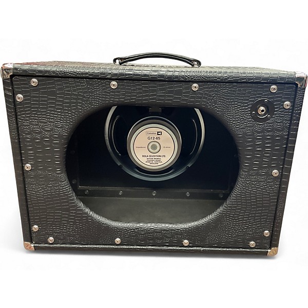 Used Amplified Nation Black Croc 112 Guitar Cabinet
