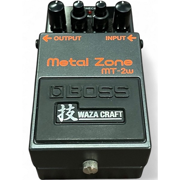 Used BOSS MT2W Metal Zone Waza Craft Effect Pedal